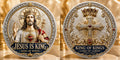 Jesus Is King Commemorative Metal Medal