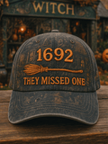 Unisex Halloween 1692 They Missed One Art Print Hat