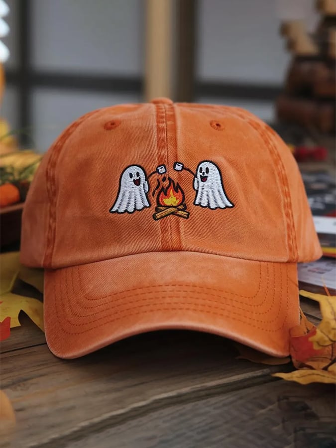 Unisex Cute Ghost  Print Hat