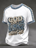 Men's Casual Printed Short-Sleeve T-Shirt