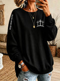 Women's Faith Print Sweatshirt