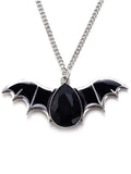 Women's Halloween Bat Pendant Necklace