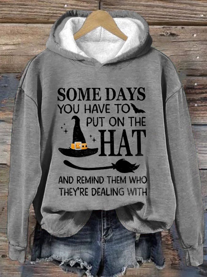 Women's Casual Print Hoodie Long Sleeve Sweatshirt