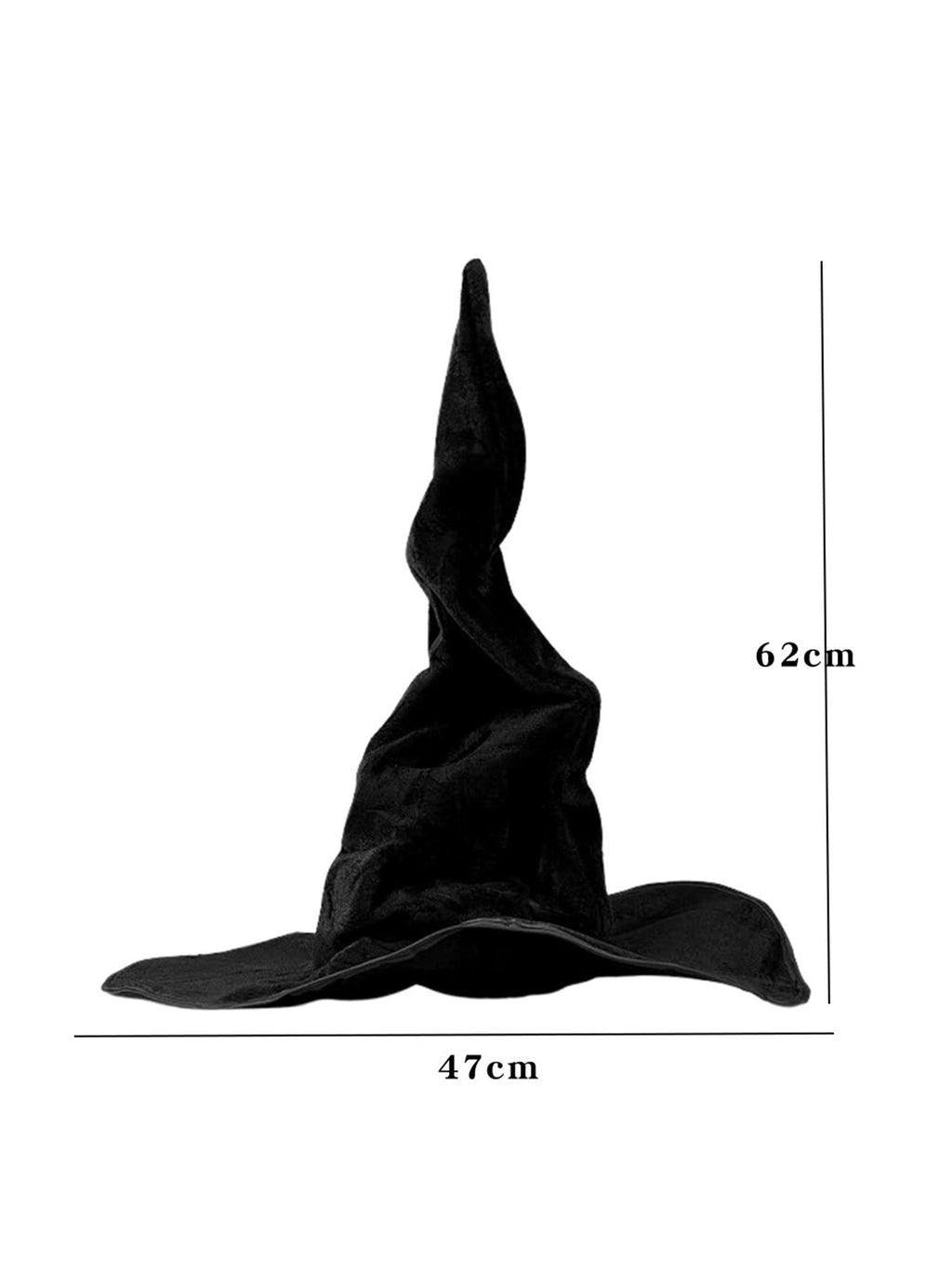 Unisex Halloween Witch Hat Magician Twist Hat