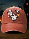 Unisex Halloween print baseball cap