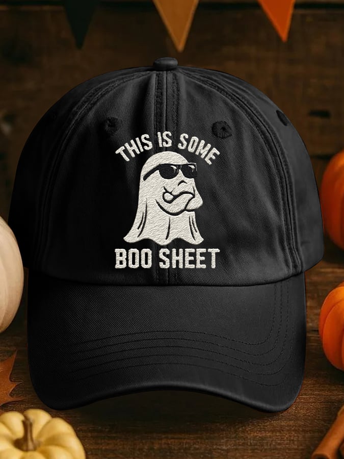 Unisex This Is Some Boo Sheet Printed Hat