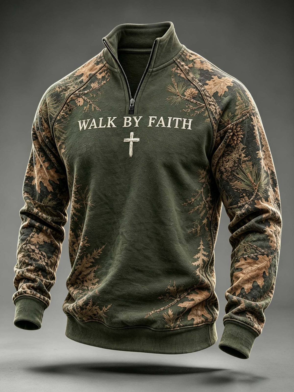 Men'S Casual Faith Graphic Casual Top