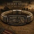 ⭐ Limited Veteran Collector Edition🏜️Operation Desert Storm Veteran Bracelet