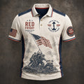 Men's "Red Friday" Commemorative Polo Shirt