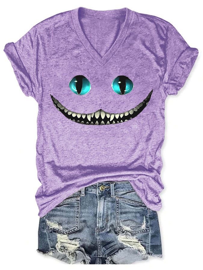 Women's Casual Print Short Sleeve T-Shirt