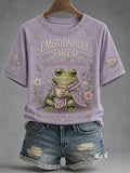 Women's Casual & Fun Faith-Print Short-Sleeve T-Shirt