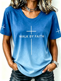 Women'S Faith Printed T-Shirt