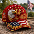 "Red Friday" Veteran Commemorative Casual Baseball Cap