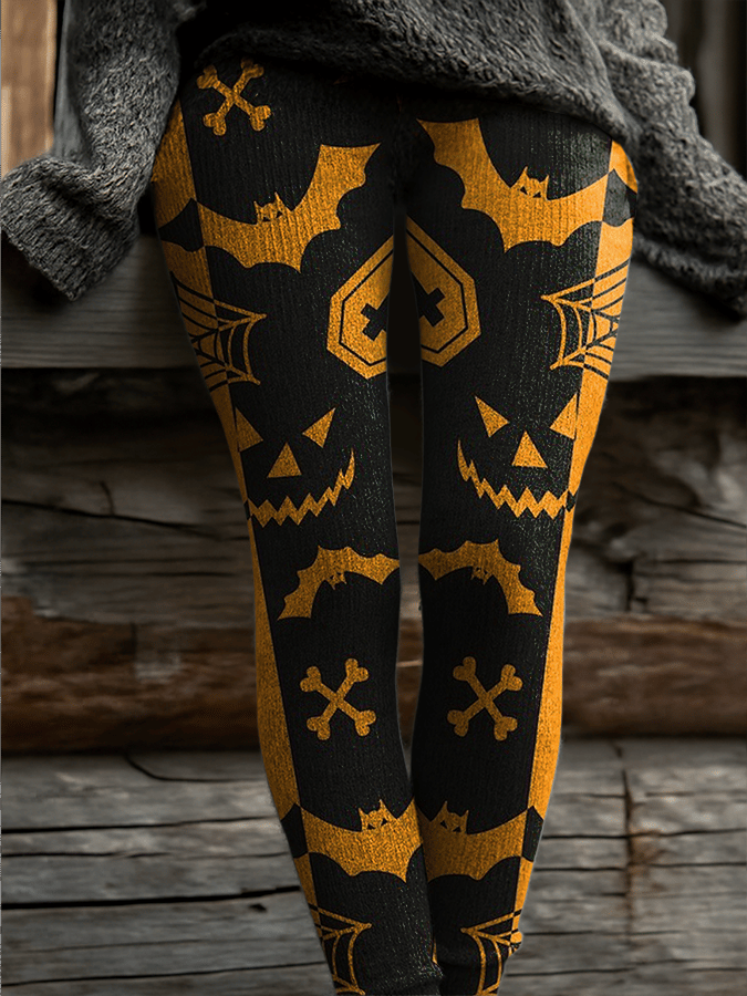 Women's Halloween Print Leggings