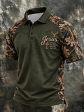 Men'S Casual Faith Graphic Casual Top