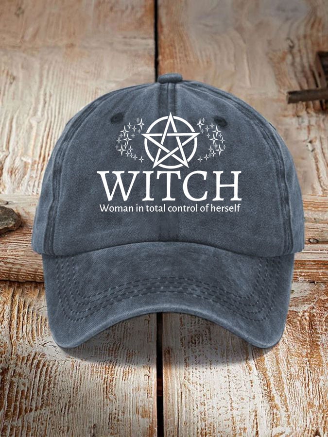 Witch- Woman In Total Control Herself Hat