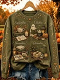 I'M Ready For Ber Month In Women'S Fashion! Printed Casual Sweatshirt