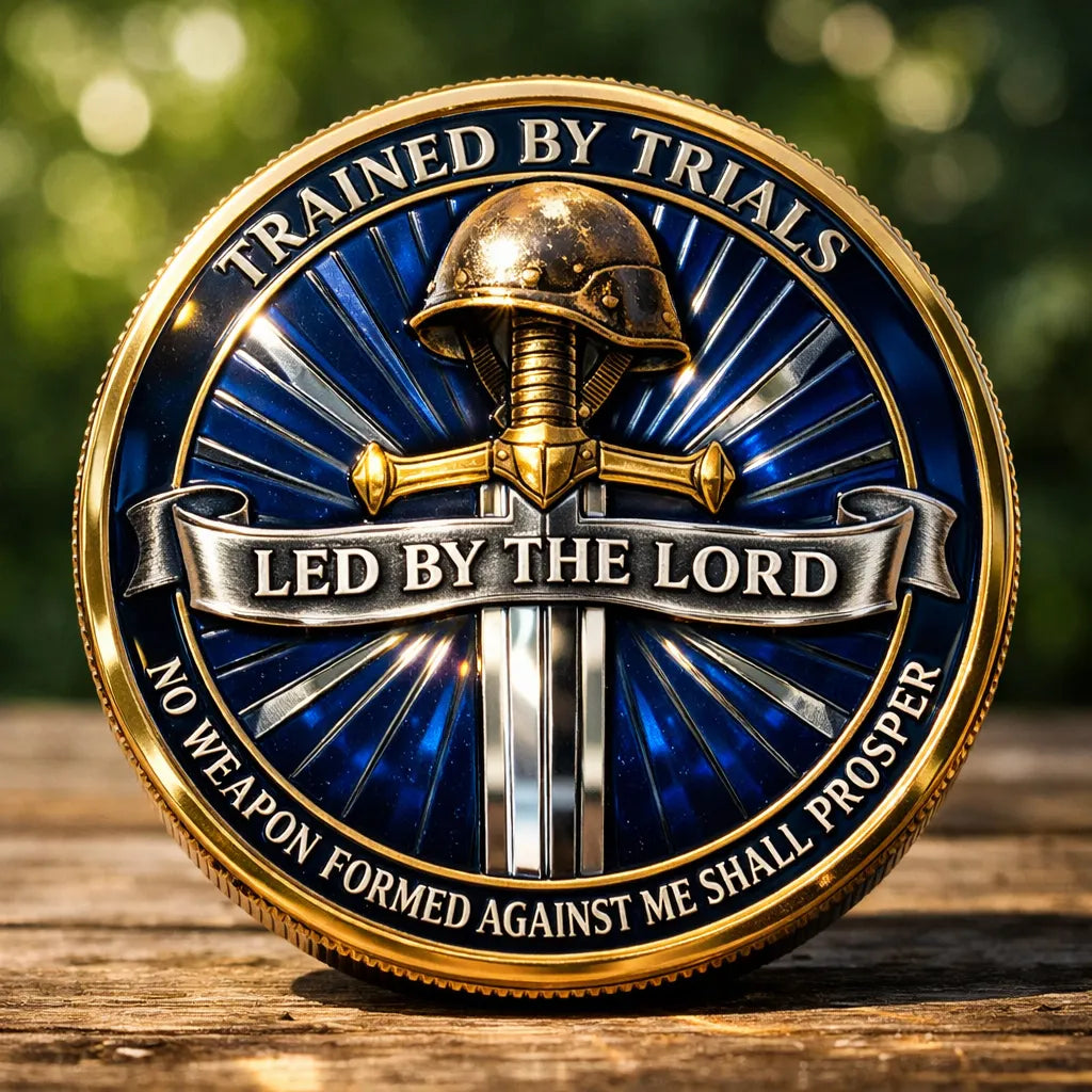 Faith & Strength Christian Commemorative Metal Medal