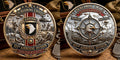 Screaming Eagles 101st Airborne Division Commemorative Metal Medal