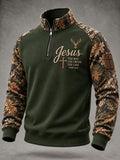 Men'S Casual Faith Graphic Casual Top