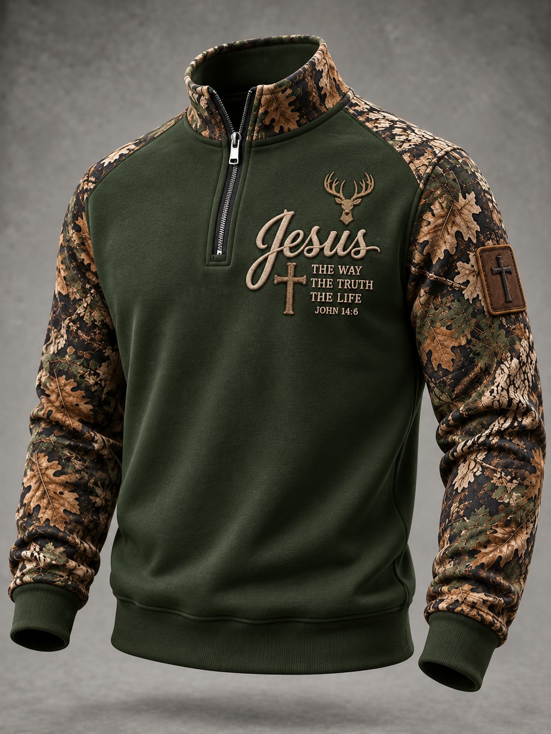 Men'S Casual Faith Graphic Casual Top