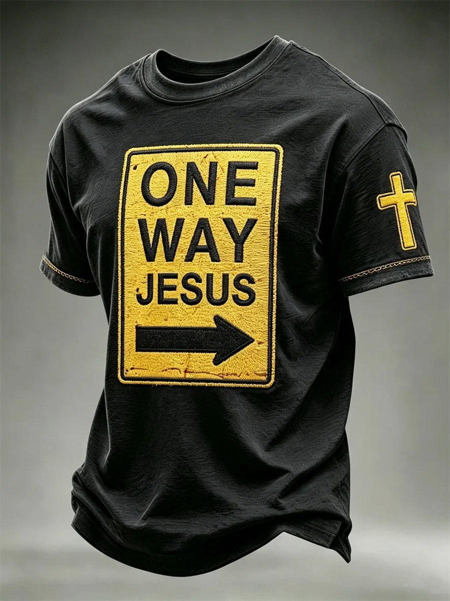 Men's Faith Print Short-Sleeve T-Shirt