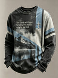Men's Faith Print Sweatshirt