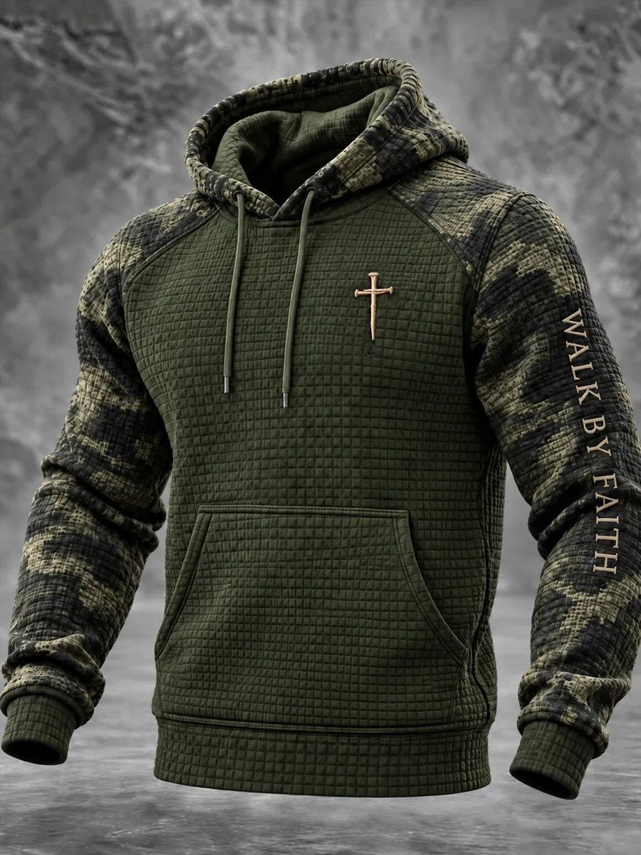Men's Faith Print Hoodie