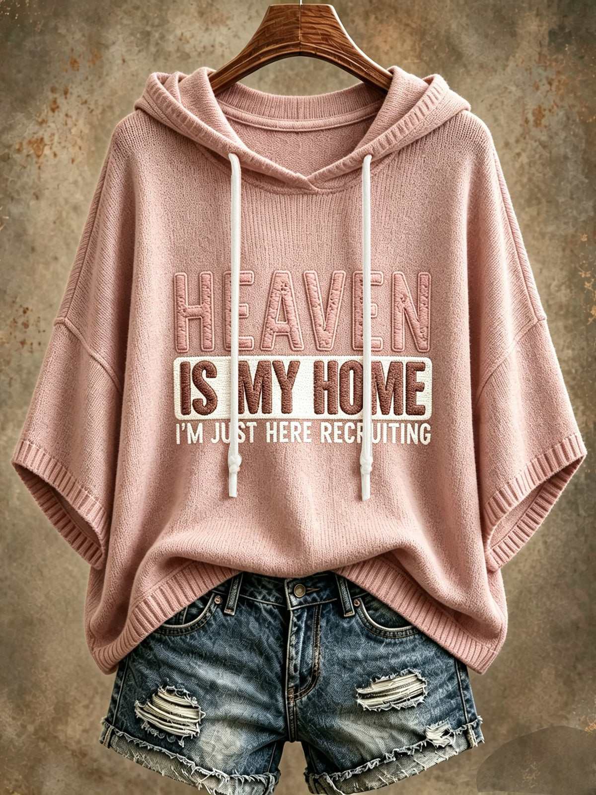 Women's Autumn Jesus Faith Hooded Top