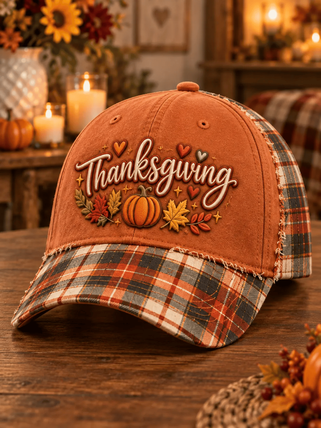 Thanksgiving Printed Baseball Caps For Men And Women