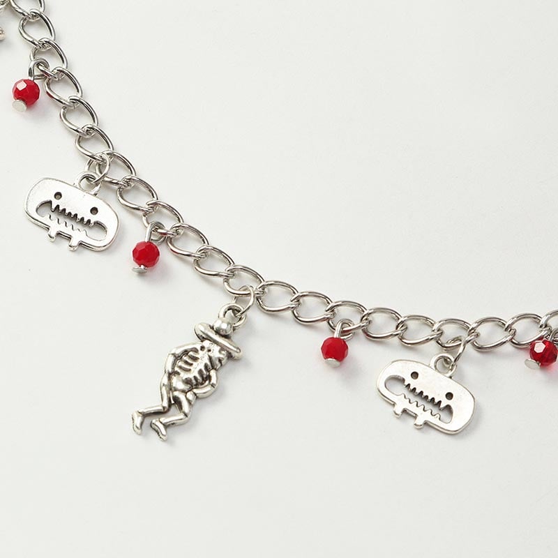 Fashionable Personalized Creative Funny Animal Multi-Element Design Necklace