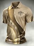 Men's Faith Cross-Print Short-Sleeve Polo Shirt