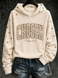 Women’s CHOSEN Printed Casual Hoodie