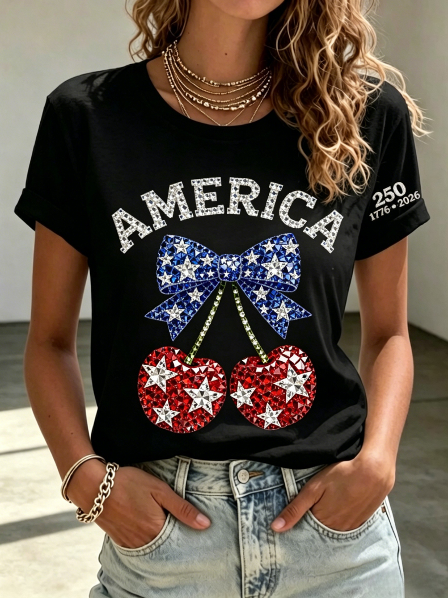 Women's 250th Anniversary Printed T-shirt