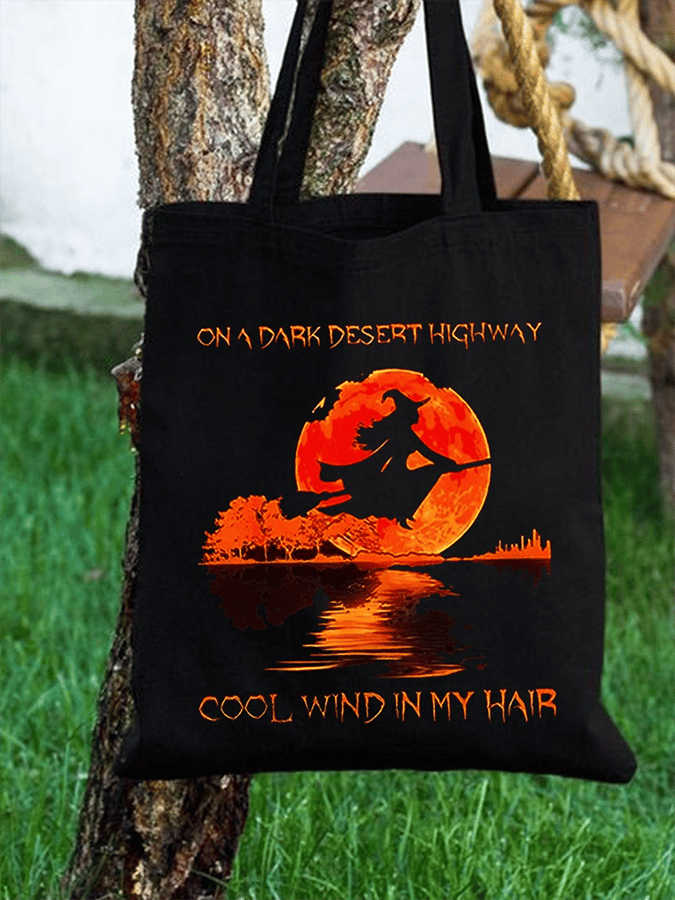 Halloween Print Shoulder Bag