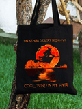 Halloween Print Shoulder Bag