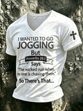 Men's Faith Print Casual Top