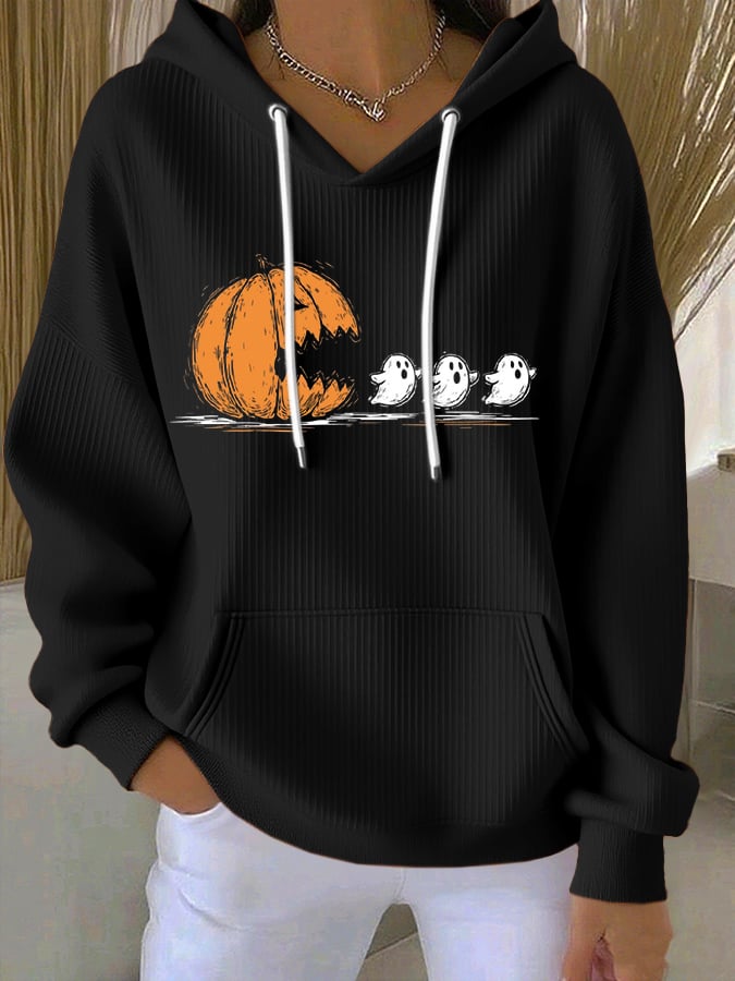 🔥HOT SALE🔥Women'S Halloween Print Casual Hoodie
