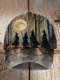 Halloween Witch  Print Baseball Cap