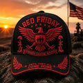 "Red Friday" Veteran Commemorative Casual Baseball Cap