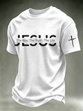 Men's  “Faith” waffle knit T-shirts