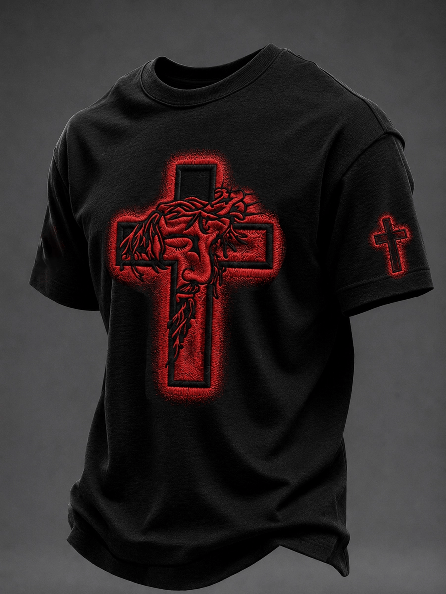 Men's JESUS Printed T-shirt