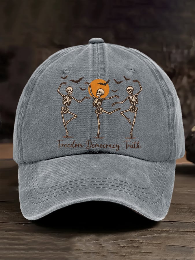 Unisex Halloween FDT Print Baseball Cap