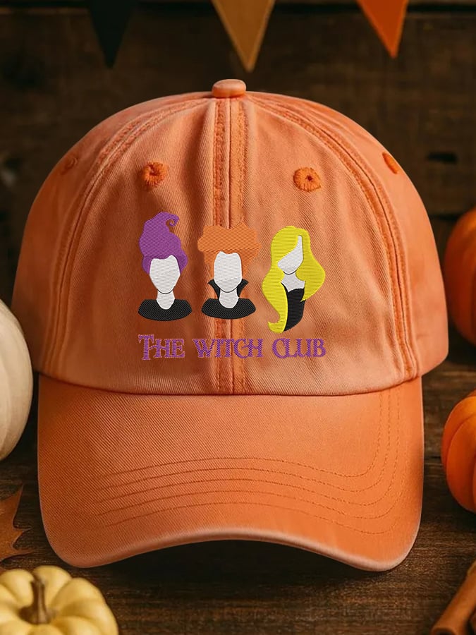 Unisex Magical The Witch Club Printed Hat