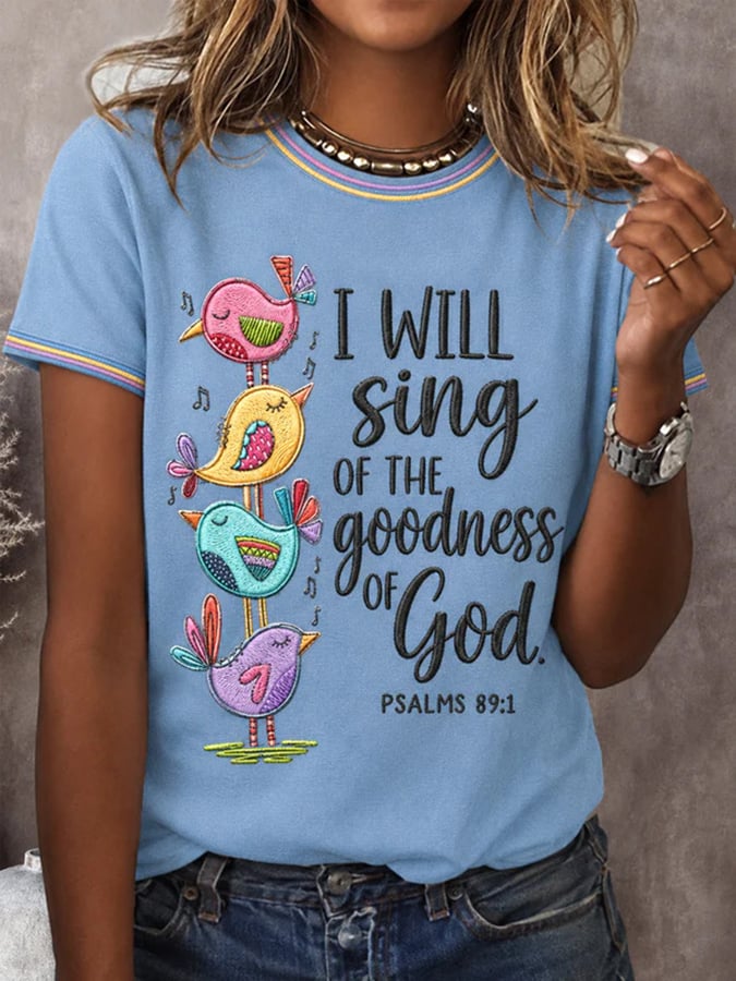Women'S Faith Print T-Shirt