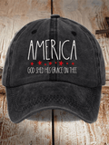 Unisex Print Baseball Cap