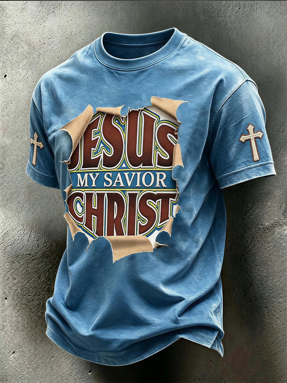 Women's Fall Casual Faith Graphic Print T-Shirt