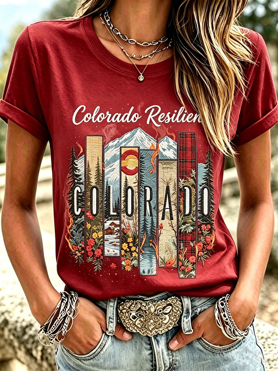 Women'S Colorado Resilient  Casual T-Shirt