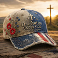 Retro Faith Art Print Casual Cap