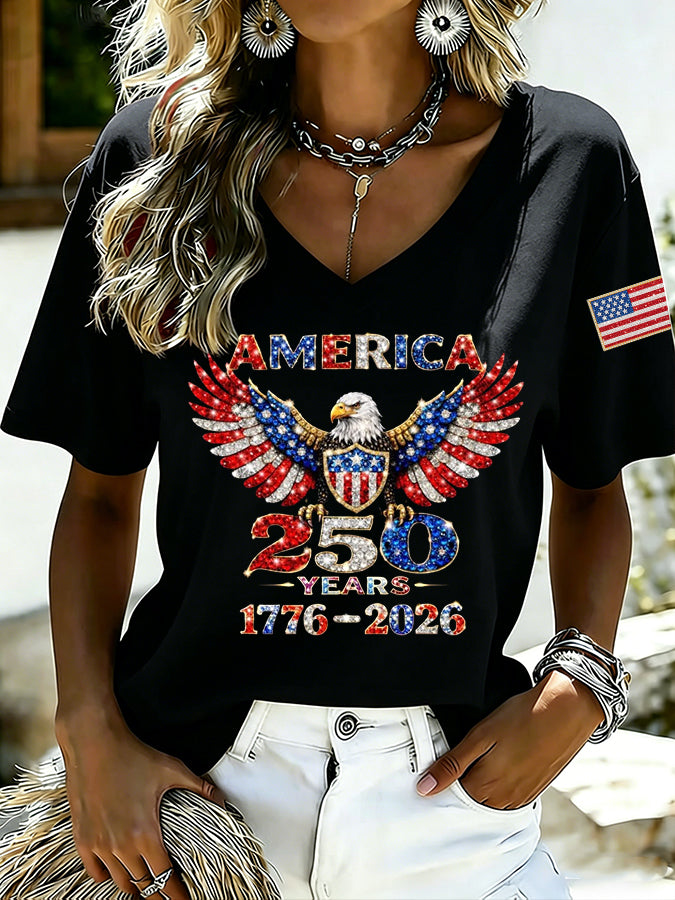 Women's 250 Year Print Short Sleeve T-shirt